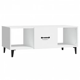 Acquista Tavolino da Salotto Bianco 102x50x40 cm in Legno Multistrato con riferimento GHV-812699 della ditta GARDENHOME