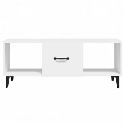 Acquista Tavolino da Salotto Bianco 102x50x40 cm in Legno Multistrato con riferimento GHV-812699 della ditta GARDENHOME