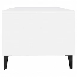 Acquista Tavolino da Salotto Bianco 102x50x40 cm in Legno Multistrato con riferimento GHV-812699 della ditta GARDENHOME