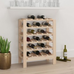 Acquista Portavini 61,5x30x82 cm in Legno Massello di Pino con riferimento GHV-822556 della ditta GARDENHOME