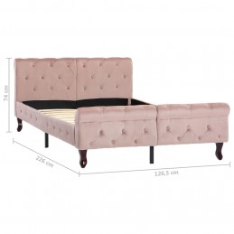 Acquista Giroletto Rosa in Velluto 120x200 cm con riferimento GHV-288566 della ditta GARDENHOME