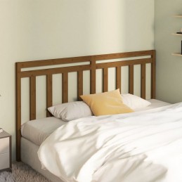 Acquista Testiera per Letto Miele 206x4x100 cm in Legno Massello di Pino con riferimento GHV-817813 della ditta GARDENHOME