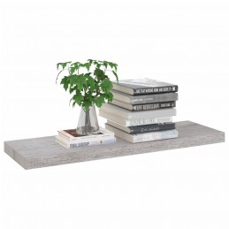 Acquista Scaffali a Parete 4 pz Grigio Cemento 80x23,5x3,8 cm in MDF con riferimento GHV-326602 della ditta GARDENHOME