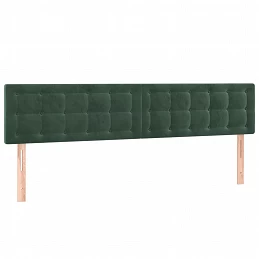 Acquista Giroletto a Molle con Materasso Verde Scuro 200x200 cm Velluto con riferimento GHV-3141566 della ditta GARDENHOME
