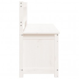 Acquista Panca Bianca 110x41x76,5 cm in Legno Massello di Pino con riferimento GHV-823555 della ditta GARDENHOME