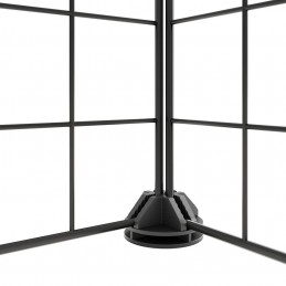 Acquista Gabbia per Animali 60 Pannelli con Porta Nera 35x35 cm Acciaio con riferimento GHV-3114042 della ditta GARDENHOME