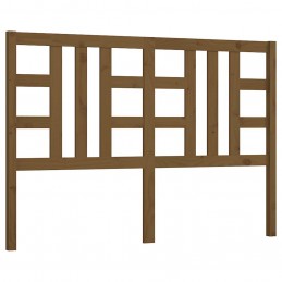Acquista Testiera per Letto Marrone Miele 146x4x100 cm in Pino Massello con riferimento GHV-817843 della ditta GARDENHOME
