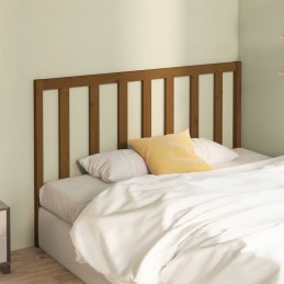 Acquista Testiera per Letto Miele 126x4x100 cm in Legno Massello di Pino con riferimento GHV-817733 della ditta GARDENHOME
