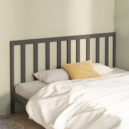 Acquista Testiera per Letto Grigia 206x4x100cm in Legno Massello di Pino con riferimento GHV-817712 della ditta GARDENHOME