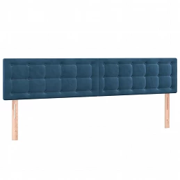 Acquista Testiera a LED Blu Scuro 200x5x78/88 cm in Velluto con riferimento GHV-3122116 della ditta GARDENHOME