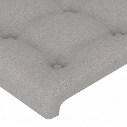 Acquista Testiera 2 pz Grigio Chiaro 80x5x78/88 cm in Tessuto con riferimento GHV-3116740 della ditta GARDENHOME