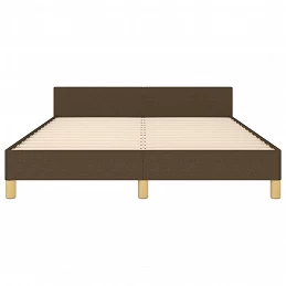 Acquista Giroletto con Testiera Grigio Scuro 140x190 cm in Tessuto con riferimento GHV-3125214 della ditta GARDENHOME