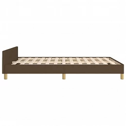 Acquista Giroletto con Testiera Grigio Scuro 140x190 cm in Tessuto con riferimento GHV-3125214 della ditta GARDENHOME