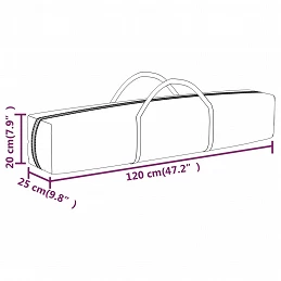 Acquista Tenda per Feste Pieghevole con Pareti Laterali Crema 3x6 m con riferimento GHV-93543 della ditta GARDENHOME