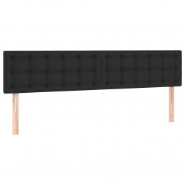 Acquista Giroletto a Molle con Materasso Nero 200x200 cm in Similpelle con riferimento GHV-3130799 della ditta GARDENHOME