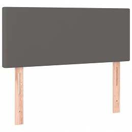 Acquista Giroletto a Molle con Materasso Grigio 90x190 cm in Similpelle con riferimento GHV-3140979 della ditta GARDENHOME