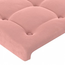 Acquista Testiera 2 pz Rosa 90x5x78/88 cm in Velluto con riferimento GHV-3116807 della ditta GARDENHOME