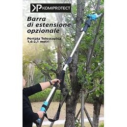 Acquista Motosega Argon 4 con Asta Telescopica 160-210 con riferimento K624 della ditta KOMIPROTECT