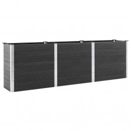 Acquista Fioriera Rialzata da Giardino 300x100x91 cm in WPC Grigio con riferimento GHV-318102 della ditta GARDENHOME