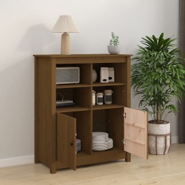 Acquista Credenza Miele 83x41,5x100 cm in Legno Massello di Pino con riferimento GHV-821515 della ditta GARDENHOME