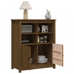 Acquista Credenza Miele 83x41,5x100 cm in Legno Massello di Pino con riferimento GHV-821515 della ditta GARDENHOME