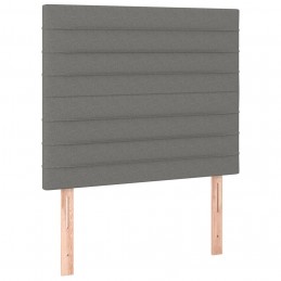Acquista Giroletto a Molle con Materasso Grigio Scuro 100x200 cm Tessuto con riferimento GHV-3128582 della ditta GARDENHOME