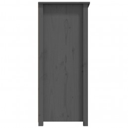 Acquista Credenza Grigia 83x41,5x100 cm in Legno Massello di Pino con riferimento GHV-821514 della ditta GARDENHOME