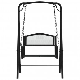 Acquista Dondolo 124 cm in Acciaio Nero con riferimento GHV-318832 della ditta GARDENHOME