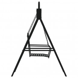 Acquista Dondolo 124 cm in Acciaio Nero con riferimento GHV-318832 della ditta GARDENHOME