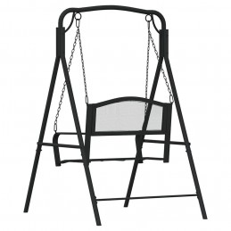 Acquista Dondolo 124 cm in Acciaio Nero con riferimento GHV-318832 della ditta GARDENHOME