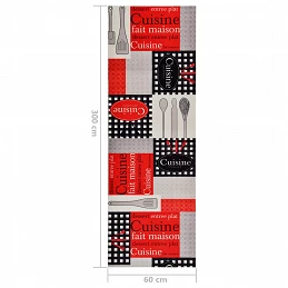 Acquista Tappetino da Cucina Lavabile Cuisine 60x300 cm con riferimento GHV-315960 della ditta GARDENHOME