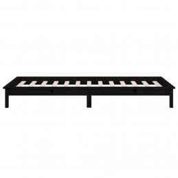 Acquista Giroletto con LED Nero 90x200 cm in Legno Massello con riferimento GHV-820595 della ditta GARDENHOME
