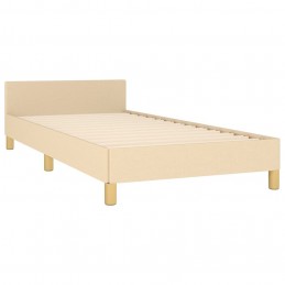 Acquista Giroletto con Testiera Crema 90x200 cm in Tessuto con riferimento GHV-3125354 della ditta GARDENHOME