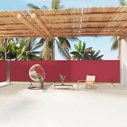 Acquista Tenda da Sole Laterale Retrattile Rossa 160x1200 cm con riferimento GHV-318071 della ditta GARDENHOME