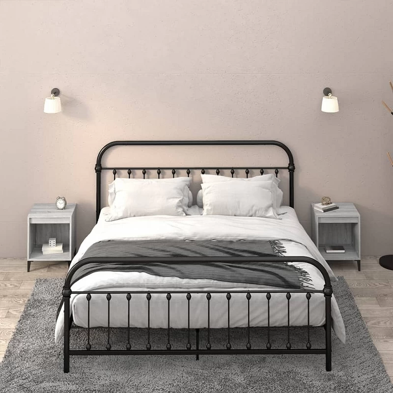 Acquista Comodino 2 pz Grigio Sonoma 40x35x50 cm con riferimento GHV-821887 della ditta GARDENHOME