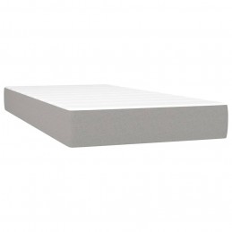 Acquista Letto a Molle Materasso e LED Grigio Chiaro 80x200 cm Tessuto con riferimento GHV-3135629 della ditta GARDENHOME