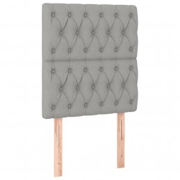 Acquista Letto a Molle Materasso e LED Grigio Chiaro 80x200 cm Tessuto con riferimento GHV-3135629 della ditta GARDENHOME