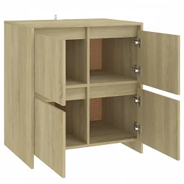 Acquista Credenza Rovere Sonoma 70x41x75 cm in Truciolato con riferimento GHV-809767 della ditta GARDENHOME