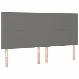 Acquista Testiera 4 pz Grigio Scuro 90x5x78/88 cm in Tessuto con riferimento GHV-3116067 della ditta GARDENHOME