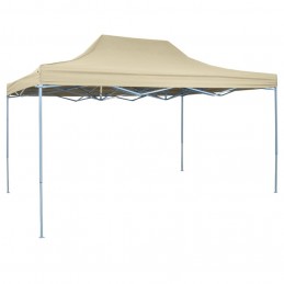 Acquista Tenda Pieghevole Pop-Up 3x4,5 m Bianco Crema con riferimento GHV-42511 della ditta GARDENHOME