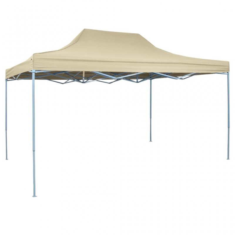 Acquista Tenda Pieghevole Pop-Up 3x4,5 m Bianco Crema con riferimento GHV-42511 della ditta GARDENHOME