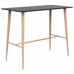 Acquista Tavolo da Bar Nero 120x60x105 cm con riferimento GHV-248146 della ditta GARDENHOME