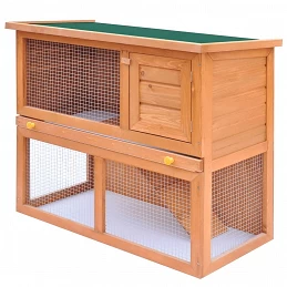 Acquista Conigliera all'Aperto Gabbia Piccoli Animali 1 Porta Legno con riferimento GHV-170158 della ditta GARDENHOME