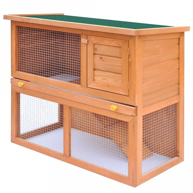 Acquista Conigliera all'Aperto Gabbia Piccoli Animali 1 Porta Legno con riferimento GHV-170158 della ditta GARDENHOME