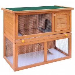 Acquista Conigliera all'Aperto Gabbia Piccoli Animali 1 Porta Legno con riferimento GHV-170158 della ditta GARDENHOME