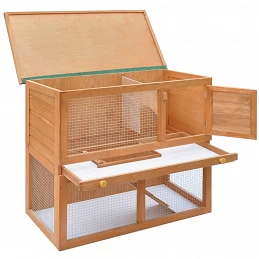 Acquista Conigliera all'Aperto Gabbia Piccoli Animali 1 Porta Legno con riferimento GHV-170158 della ditta GARDENHOME