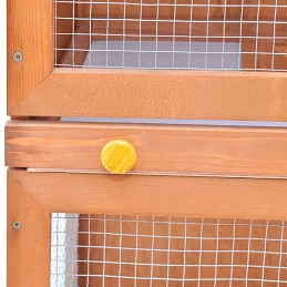 Acquista Conigliera all'Aperto Gabbia Piccoli Animali 1 Porta Legno con riferimento GHV-170158 della ditta GARDENHOME