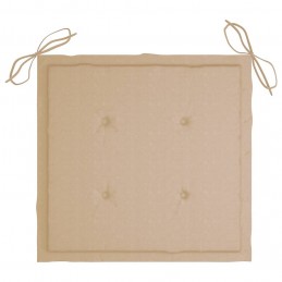 Acquista Sedie da Pranzo da Esterni con Cuscini 3 pz Massello di Acacia con riferimento GHV-3064350 della ditta GARDENHOME