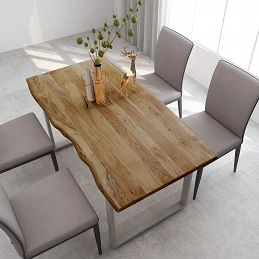 Acquista Tavolo da Pranzo 160x80x76 cm in Legno Massello di Acacia con riferimento GHV-286477 della ditta GARDENHOME