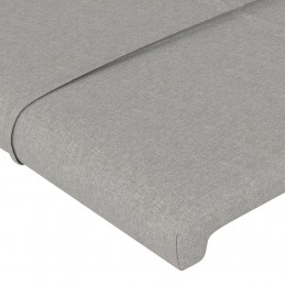 Acquista Testiera ad Orecchio Grigio Chiaro 93x23x118/128 cm in Tessuto con riferimento GHV-3117938 della ditta GARDENHOME